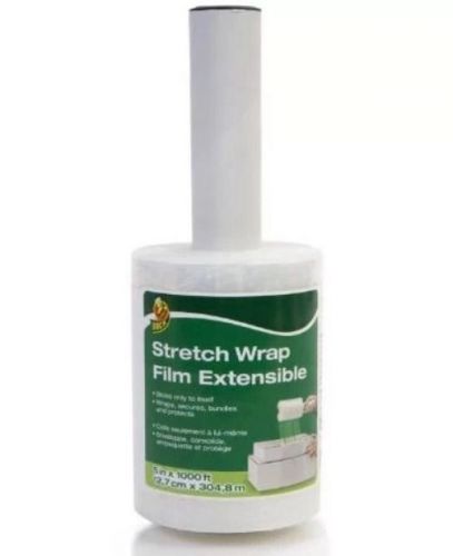 Duck Stretch Wrap, 5 in x 1000 ft / 12,7cm x 304,8m Single Roll