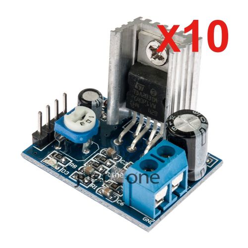10x Power Supply Audio Amplifier Board Module TDA2030 TDA2030A 6-12V 18W Single