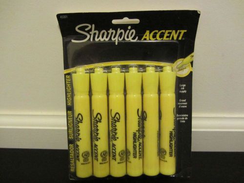 NEW!!!! Sharpie Accent Highlighter 6 Count