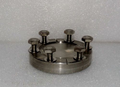 VACUUM FITTING ADAPTER 2-3/4&#034; 2.75&#034; BLANK BLIND FLANGE WITH BOLTS AND NUTS