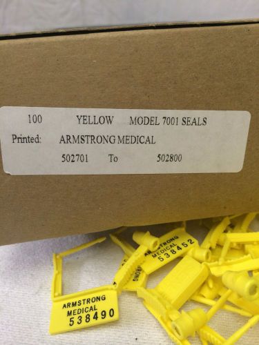 Armstrong Locking Medical Tags