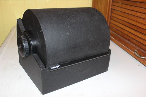 BLACK ROLODEX MODEL 2400 ROLODEX DOUBLE CARD ROTARY FILE HOLDER