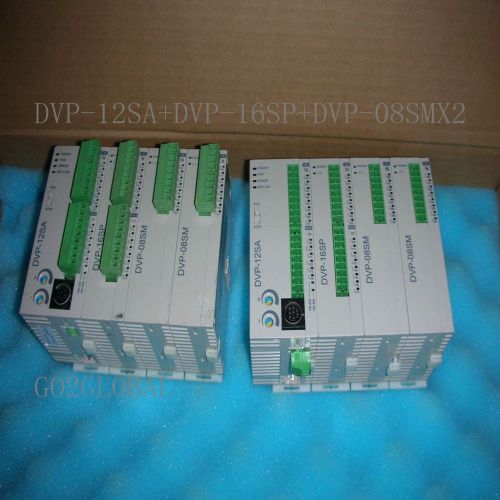 DVP-12SA+DVP-16SP+DVP-08SMX2 PLC  DELTA 60 days warranty