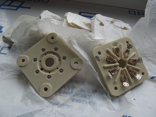 4 X Russian ceramic sockets for tubes 6S33S 6C33C 6S41S GU29 GU32 NEW! PCS 4