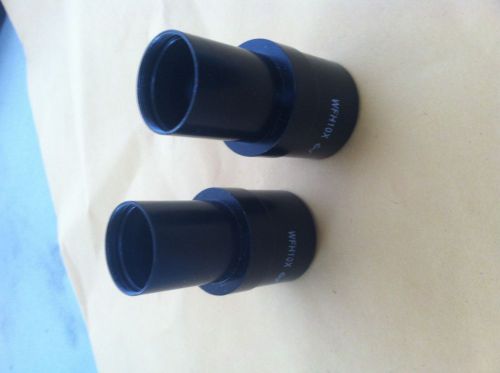Bausch &amp; Lomb 10X  WF10X Stereo Zoom Microscope Eyepieces - Used Pair