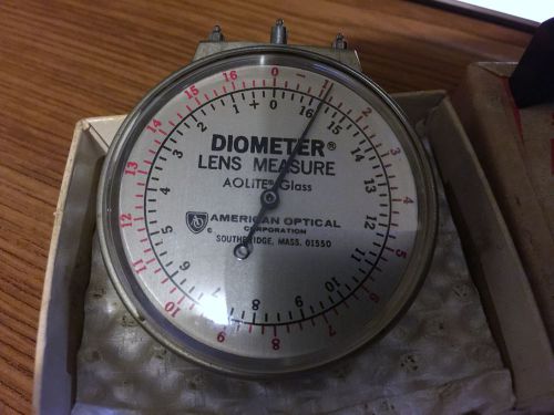 Vintage Lens Measure American Optical Diometer