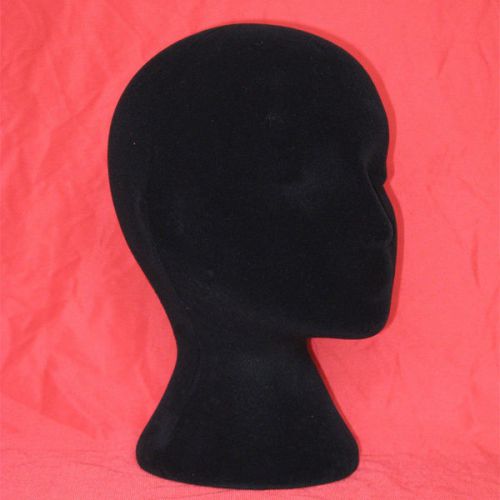 1x Female Mannequin Manikin Model Stand Glasses Wigs Hat Display Head Black Foam