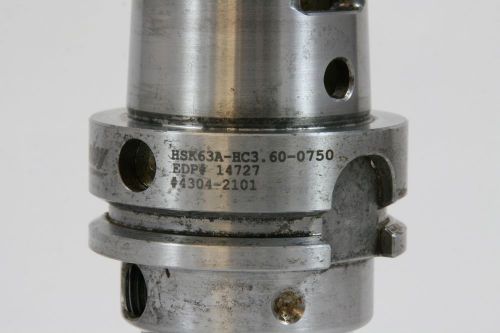 Carboloy Seco Hydraulic HSK63A toolholder  HC3.60-0750 2101