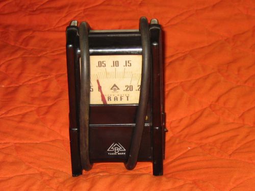 Vintage bacharach 13-7019 mzf draft gauge meter furnace manometer pressure hvac for sale