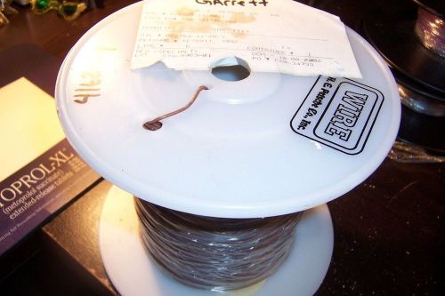 M22759/11-20 PTFE MIL SPEC SILVER PLATED WIRE BROWN 20 AWG 600V 200C 100 FEET