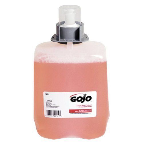 BOX OF 2 GOJO FMX-20 LUXURY FOAM HANDWASH SOAP REFIL 5261 5261-03 2000ml 2L