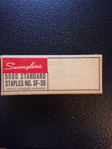 New Old Stock - Swingline SF-35 Staples Box - 5000