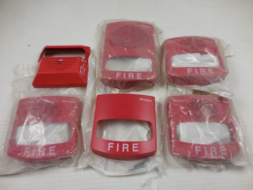Lot of 5 Simplex Fire Cover Plates NEW IN BAG