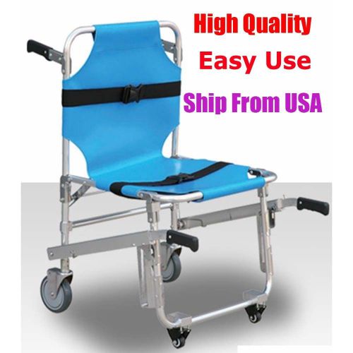 Brand New!! Medical Light Weight Stair Stretcher Wheel Chair High Quality Ship