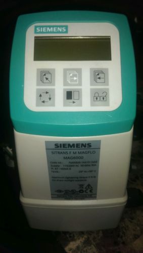 Siemens 7ME6920-1AA10-1AA0 Mag6000 Sitrans F M Magflo Mag 6000 Signal Converter