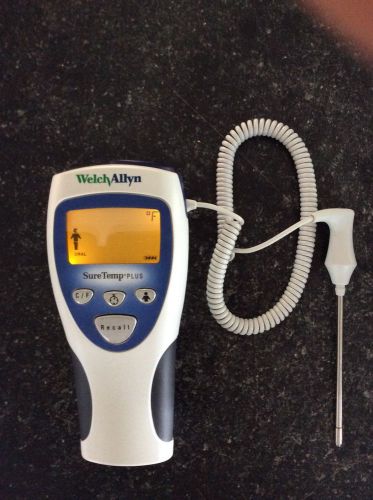 Welch Allyn 692 SureTemp Plus Thermometer With Oral And Rectal Attachments