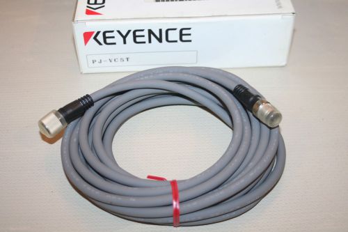 KEYENCE PJ-VC5T Light Curtain Transmitter Connection Cable, Length: 16.4 FT.