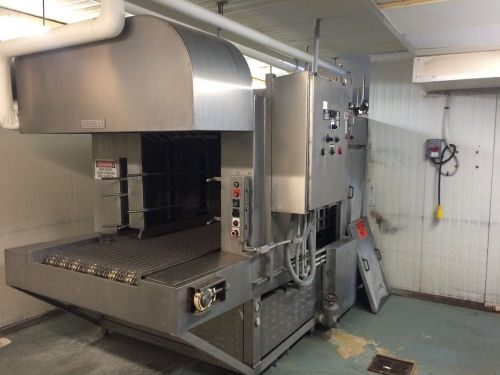 Douglas barrel and tray washer (tunnel style) food processing for sale