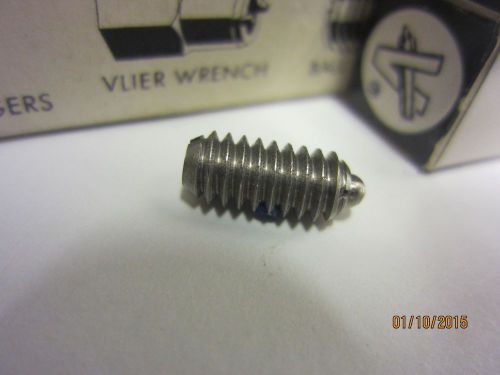 20 VLIER SSM - 55 1/4- 20 1 to 3 1/2 pounds end force .531&#034; stubby plungers