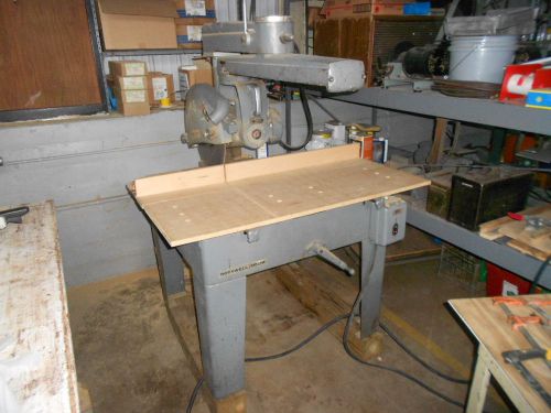 Rockwell Delta 18&#034; Radial Arm Saw 18-RAS, 5 HP 3 Phase,  Long Arm