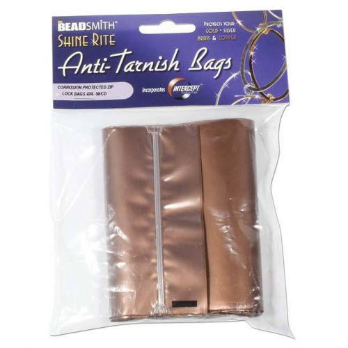 Shine Rite Anti-Tarnish Self Sealing Bags 4 X 4 In. X10