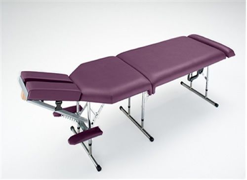 Deluxe Portable Chiropractic Table - Purple