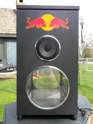 RARE Red Bull Energy Drink DJ Cooler Mini Fridge Refrigerator