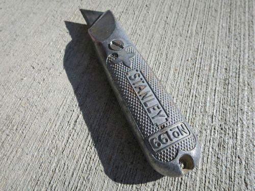 Vintage Antique Stanley Utility Cutting Knife Model 199 made of Cast Aluminum