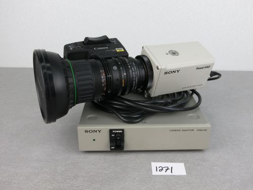 Sony DXC-950 Camera YH14x7.3 7.3-102MM 1:1.4 Lens CMA-D2 Adaptor
