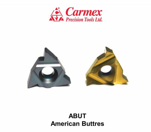 10 Pcs. Carmex Carbide Thread Turning Inserts ABUT American Buttress BMA / BXC