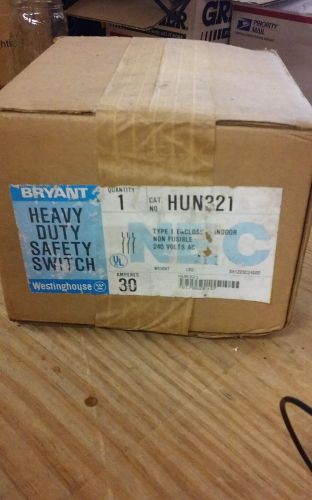 HUN321 Westinghouse Heavy Duty Safety Switch 30 Amp 240V