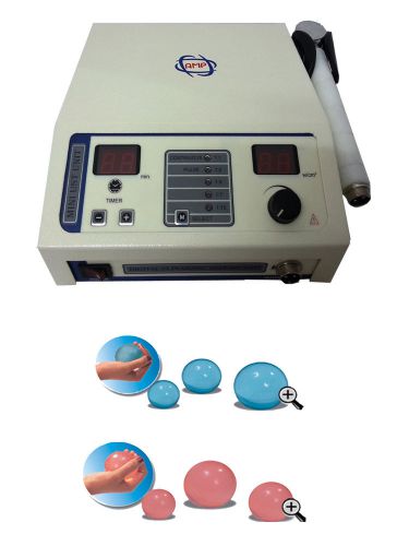 combo of acco Cheap Ultrasound Therapy Electrotherapy Unit and Exercise Gel Ball