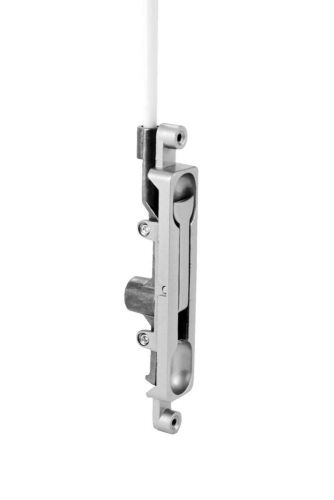 Don-jo 1550-du aluminum door flush bolt, duro coated, 1/8&#034; offset, 15/16&#034; width for sale