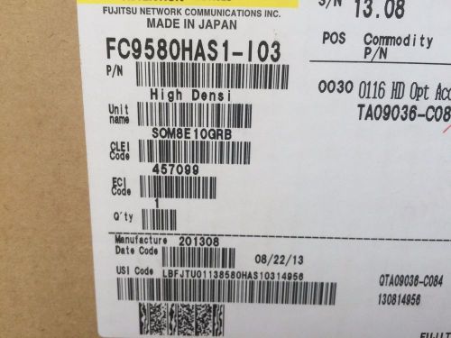 Fujitsu FC958OHAS1-I03/SOM8E0GRB  HDOC Panels (New in Box)