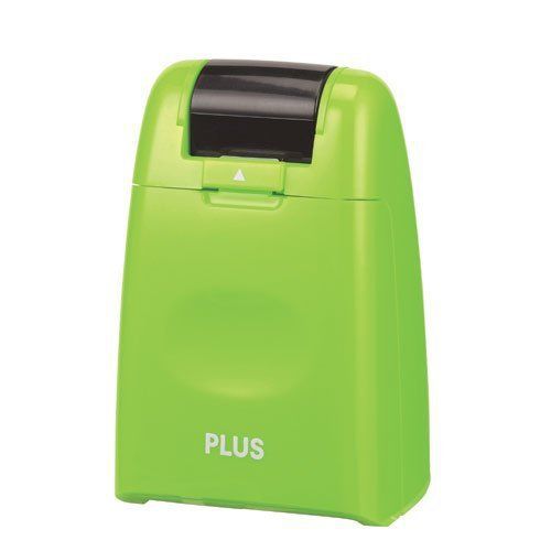 [Set of 4] PLUS Kespon Guard Your Id Roller Stamp Green