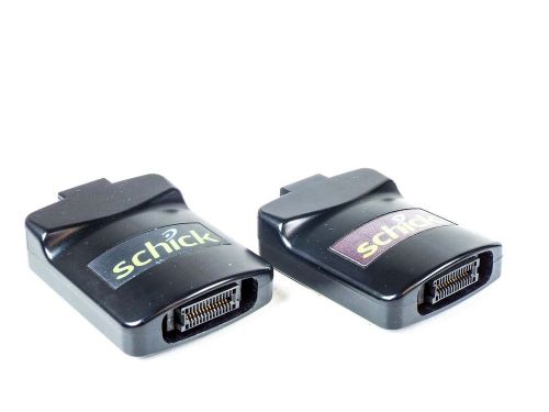 Lot of 2 Schick CDR 32-Bit Dental Docking Stations for Digital X-Ray Sensors