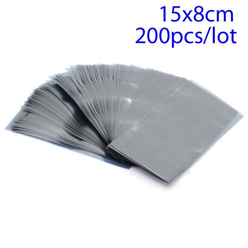 200Pcs/Lot Plastic Anti-Static Bags for HDD / LCD / PCB etc, Size: 15 x 8cm