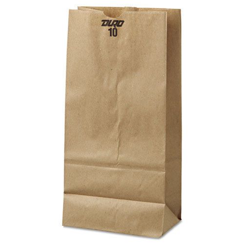 10# Paper Bag, 35lb Kraft, Brown, 6 5/16 x 4 3/16x 13 3/8, 500/Pack