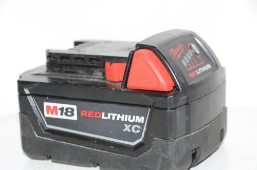Milwaukee 48-11-1828 M18 XC RED LITHIUM 18-Volt  Cordless Tool Battery