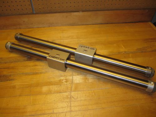 Smc cy2b40h-600 new old stock rodless pneumatic cylinder actuator for sale