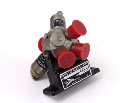 Transco 14701 RF Coaxial Switch - Type-N Female, 28 VDC, SP3T