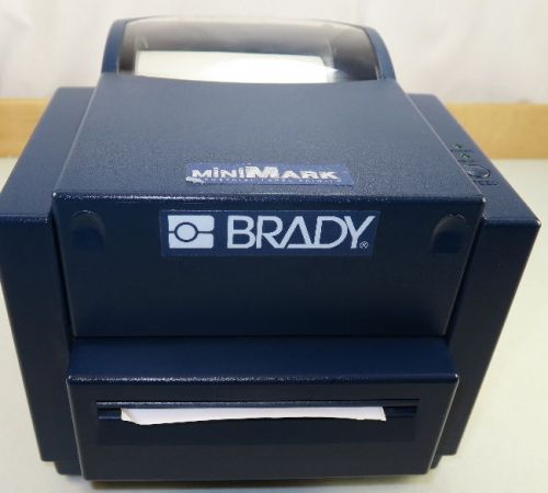 Brady minimark 52041 label maker,thermal transfer printer [u451] for sale