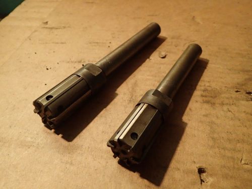 2pc Standard Tool Co Expansion Reamers 1.0745&#034; &amp; 1.080&#034; HSS