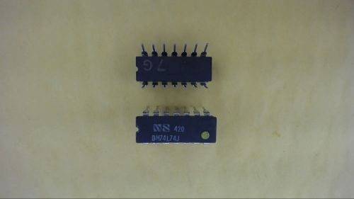 NATIONAL DM74L74J 14-Pin Ceramic Dip Integrated Circuit New Lot Quantity-10