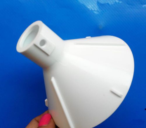 White plastic cap and 3 small screw  for electric cream milk separator 80-100L
