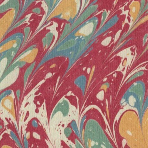marbled paper for restoration marbling bookbinding Marmorpapier #5080
