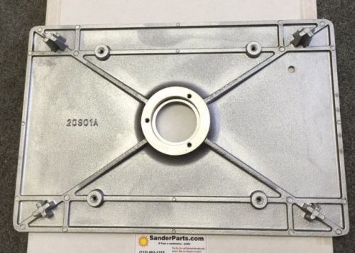 Pad Driver Base Plate, Clarke OBS-18 Plus Parts 20901A, 29931A orbital rigid dc