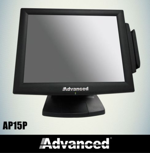 Advanced point of sale pos all-in-one 15&#034; touchcomputer 1.8ghz 2gb ram msr new for sale