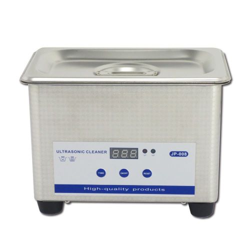 0.8l digital ultrasonic cleaner machine with timer heated cleaning tank for sale