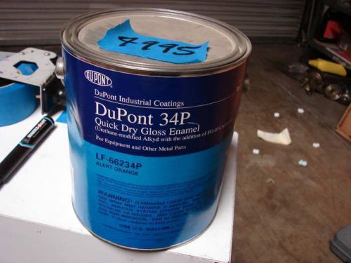 Dupont alert orange paint 1 gallon LF-66234-P